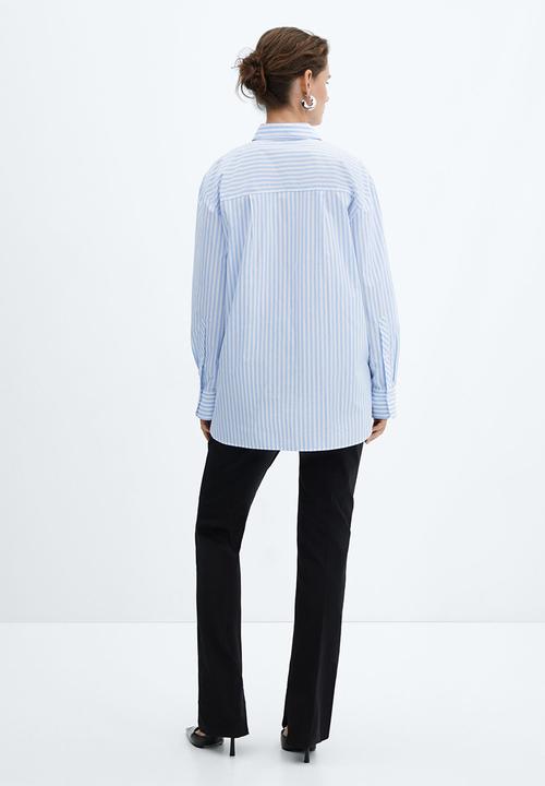 MANGO - Shirt juanes - light/pastel blue