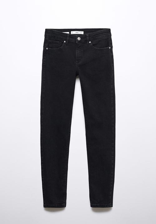 MANGO - Jeans pushup - open gray