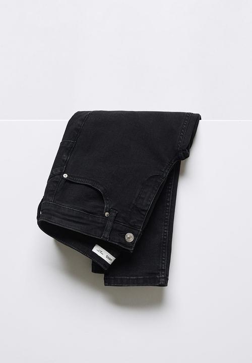 MANGO - Jeans pushup - open gray