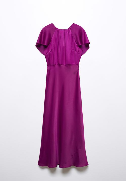 MANGO - Dress vuelo - medium purple