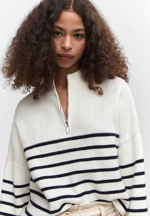 MANGO - Sweater rizoni - navy