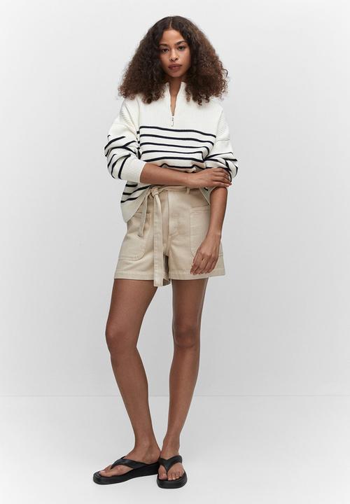 MANGO - Sweater rizoni - navy