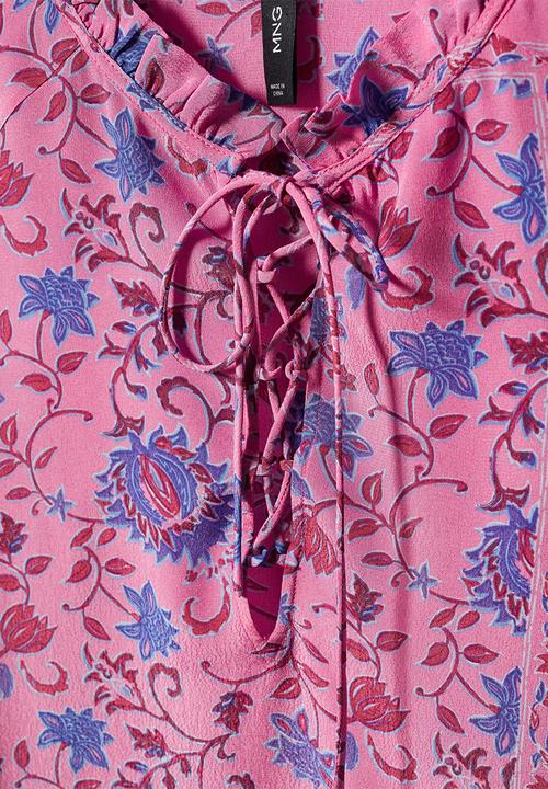 MANGO - Blouse loren - mid-pink