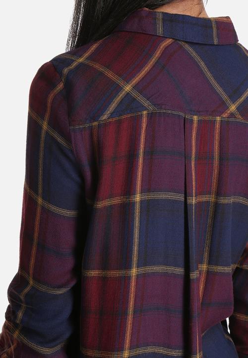 ONLY - Edna Fico Check Stud Shirt