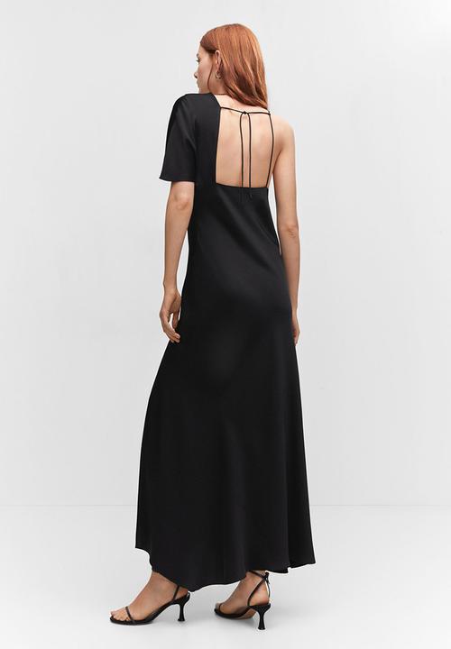 MANGO - Dress cabernet - black