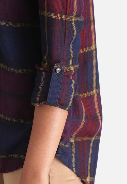 ONLY - Edna Fico Check Stud Shirt