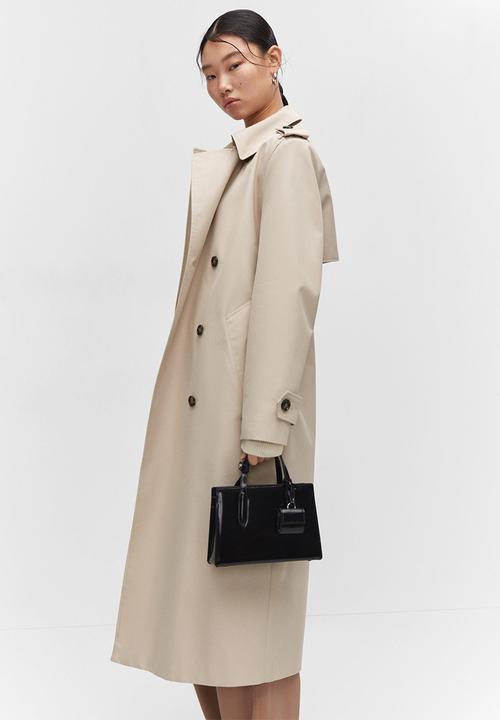 MANGO - Trench coat chicago - light/pastel grey