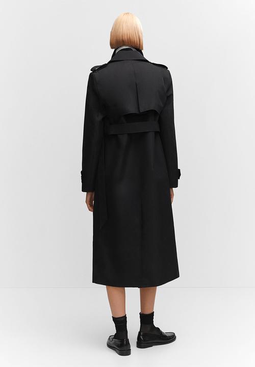 MANGO - Trench coat chicago - black