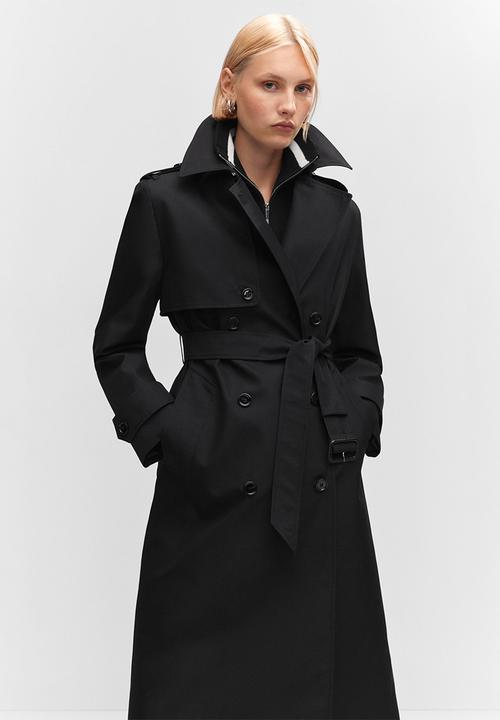 MANGO - Trench coat chicago - black