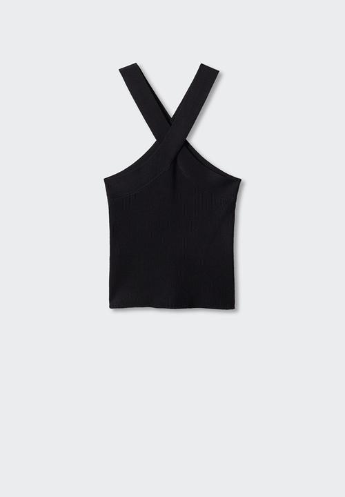 MANGO - Top replik - black