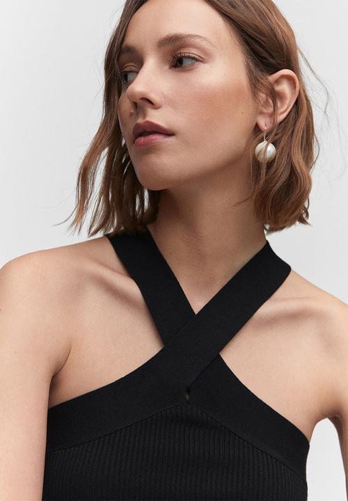 MANGO - Top replik - black