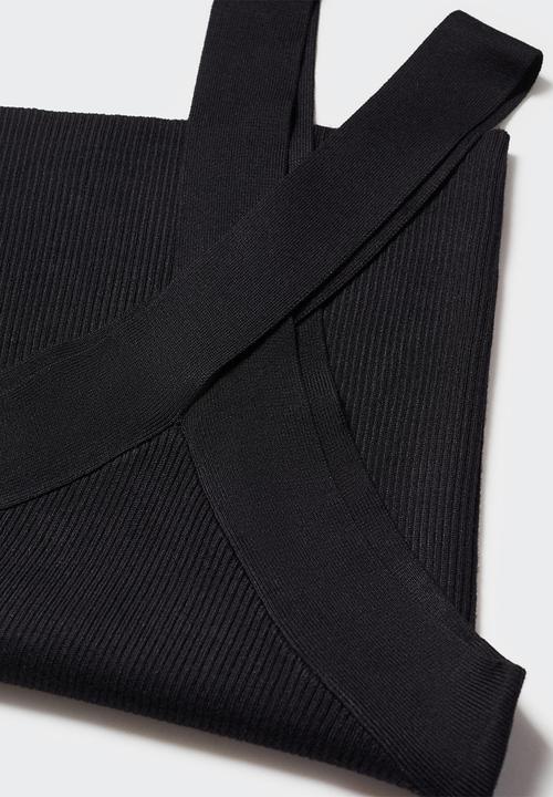 MANGO - Top replik - black