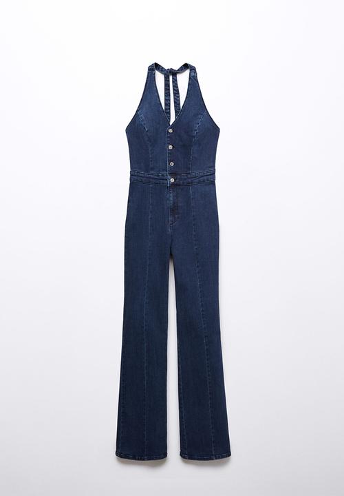 MANGO - One-piece suit sophie2 - denim blue