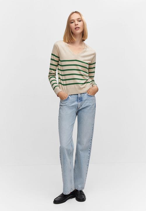 MANGO - Sweater luccavr - green