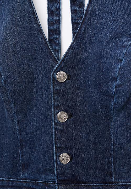MANGO - One-piece suit sophie2 - denim blue