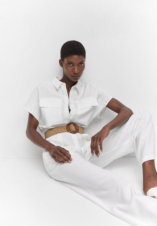 MANGO - One-piece suit sahara5 - white