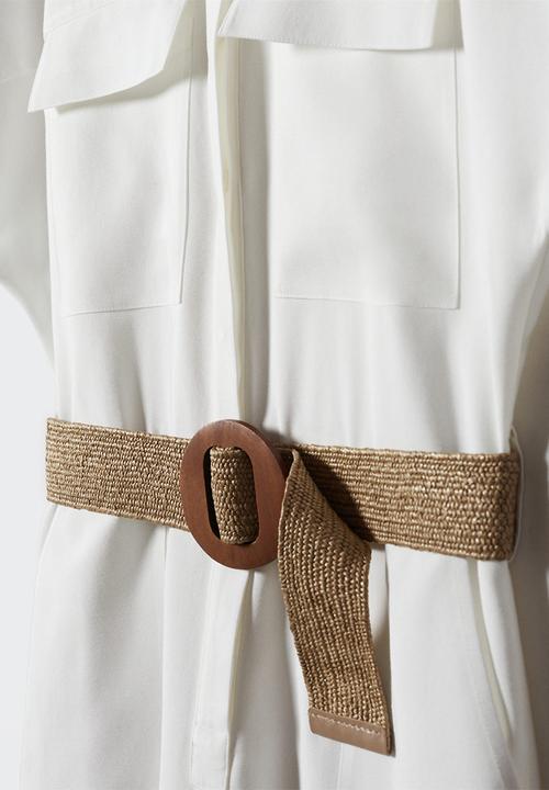 MANGO - One-piece suit sahara5 - white