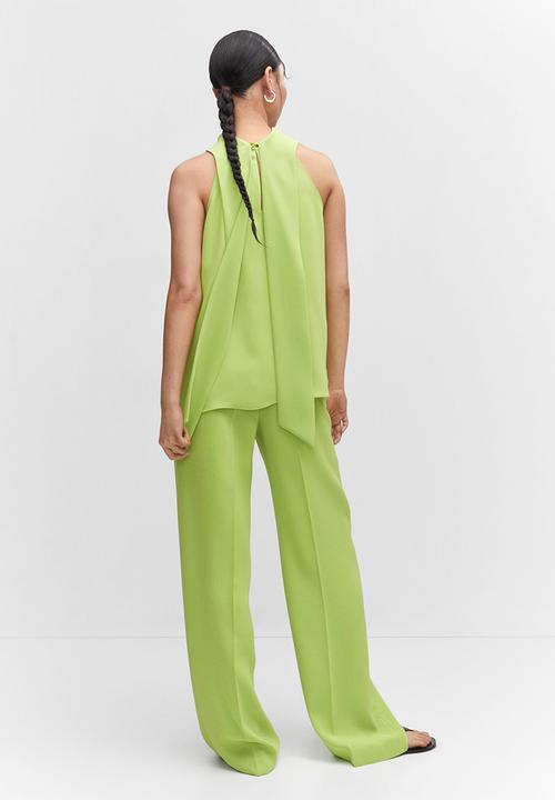 MANGO - Blouse charlot - bright yellow