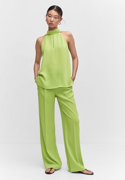 MANGO - Blouse charlot - bright yellow
