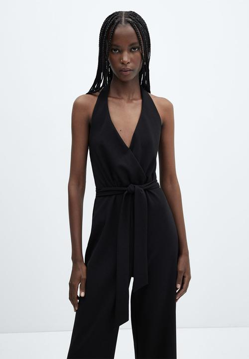 MANGO - Jumpsuit rena - black