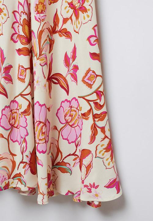MANGO - Skirt bombay - light beige