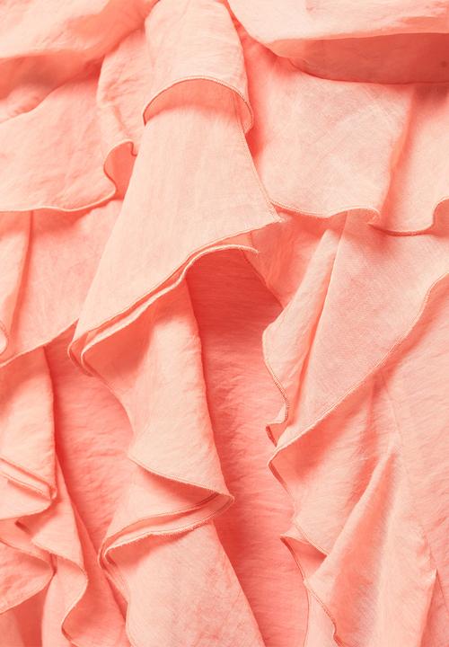 MANGO - Dress rufi - light pastel orange