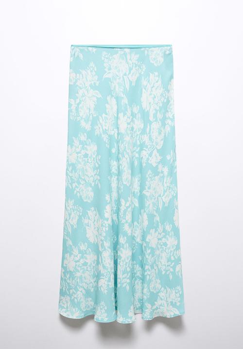 MANGO - Skirt bombay - mid-green