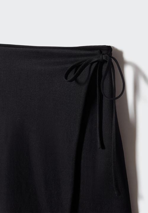 MANGO - Skirt char - black