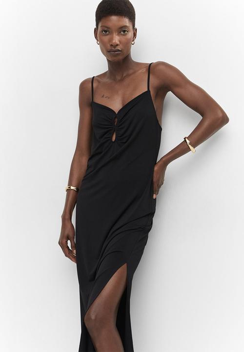 MANGO - Dress lucia - black
