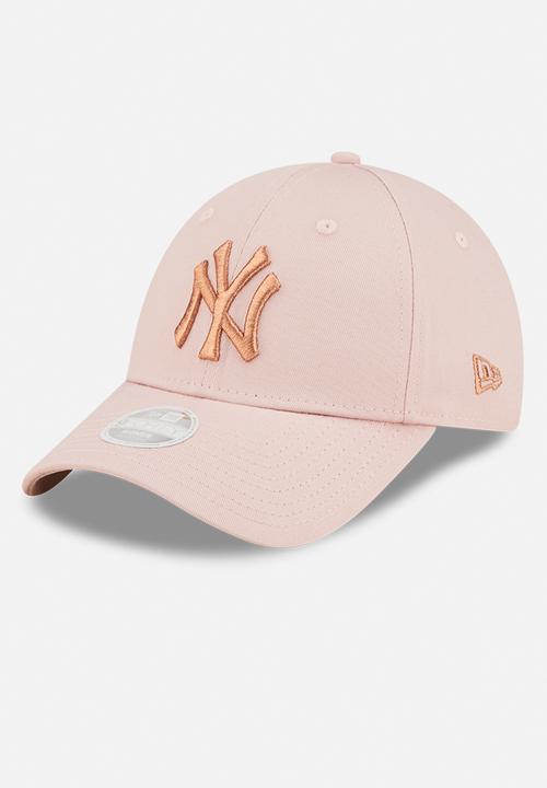 New Era - Female metallic logo 9forty® new york yankees - pink