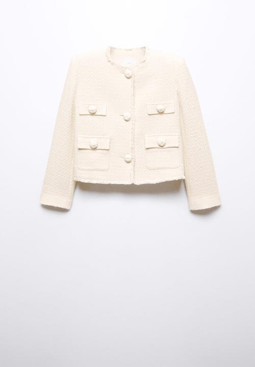 MANGO - Jacket wintour - light beige
