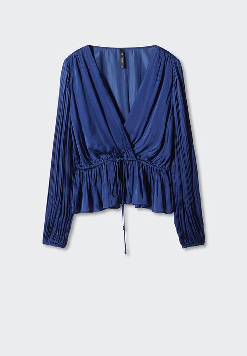 MANGO - Blouse nantes - dark blue