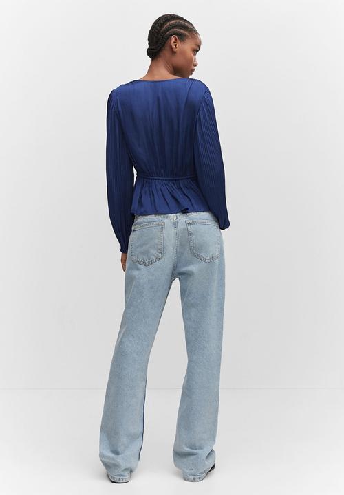 MANGO - Blouse nantes - dark blue