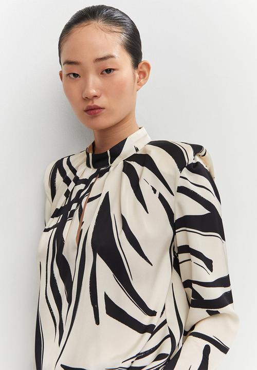 MANGO - Blouse delfina - natural