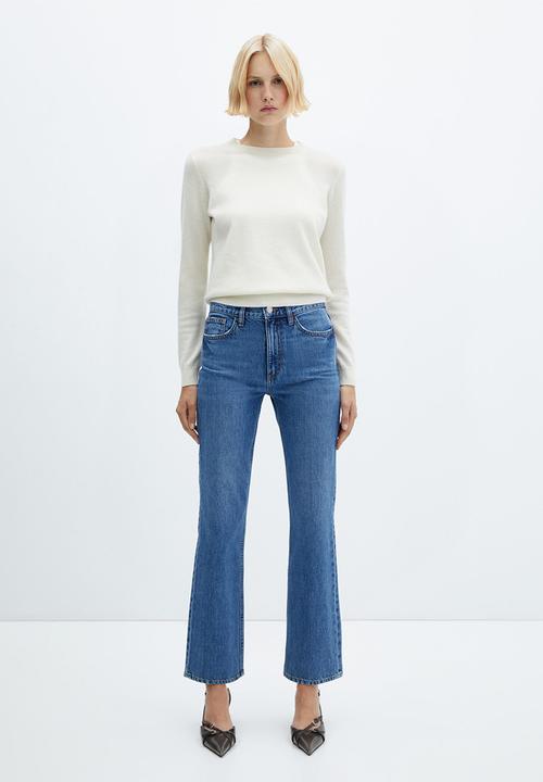 MANGO - Jeans matilda - open blue