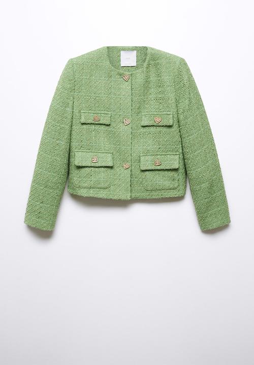 MANGO - Jacket love - light/pastel green