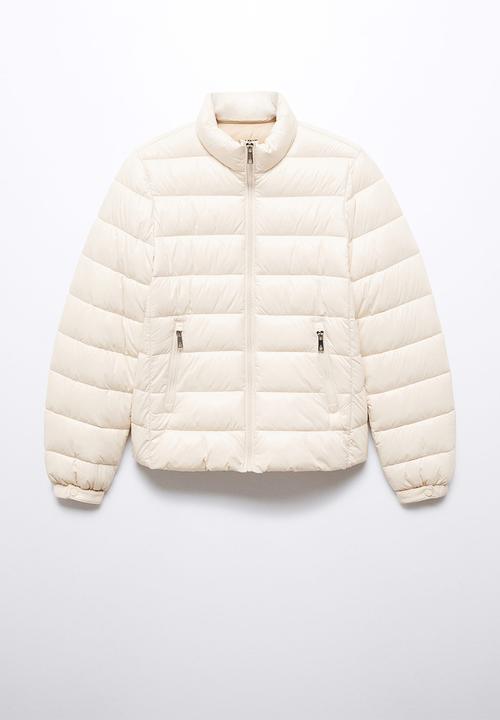 MANGO - Anorak blandi - light beige