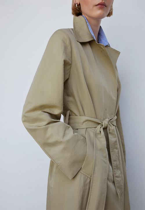 MANGO - Trench coat dulce - light beige