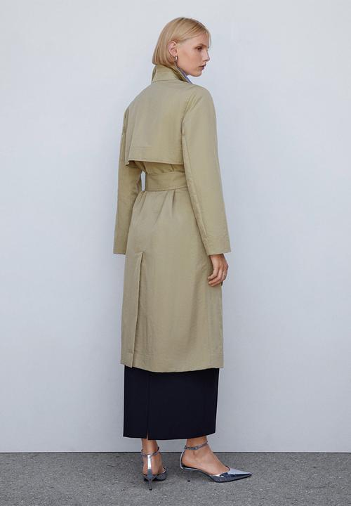 MANGO - Trench coat dulce - light beige