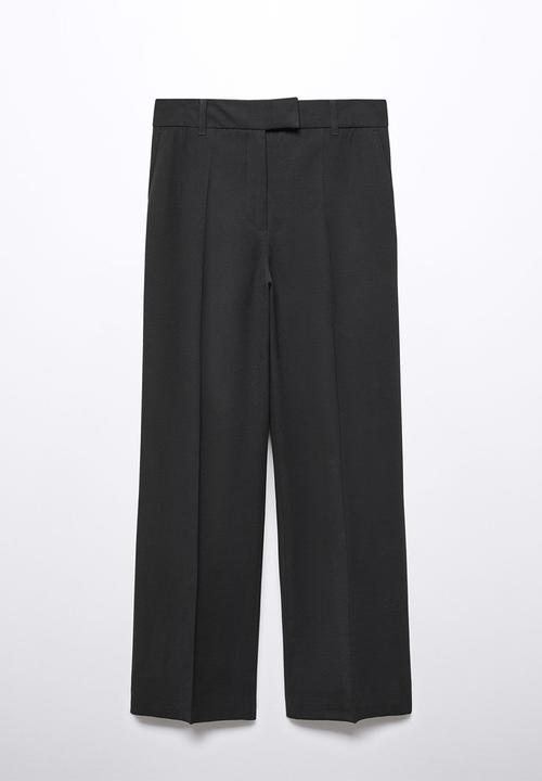 MANGO - Trousers carlos - black
