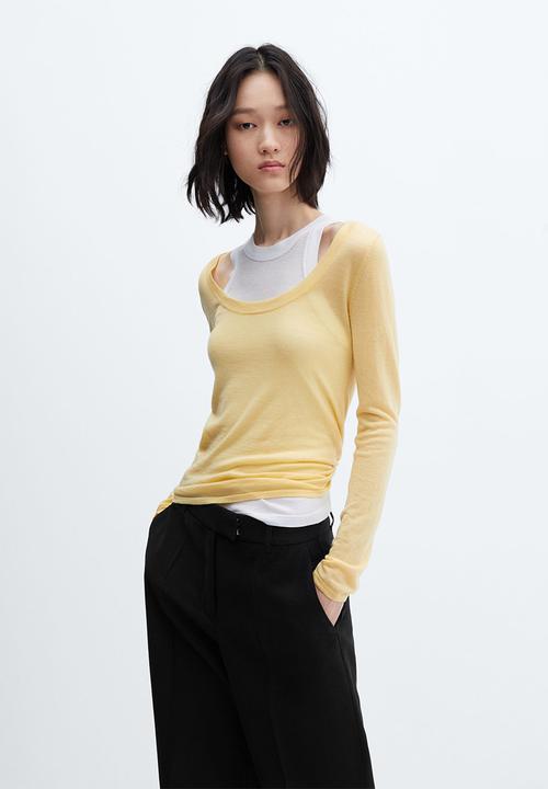 MANGO - Trousers carlos - black
