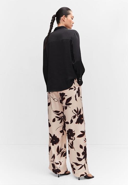 MANGO - Trousers magna - light beige