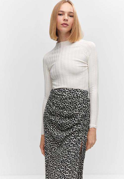 MANGO - Skirt kim - black