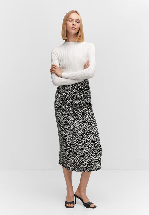 MANGO - Skirt kim - black