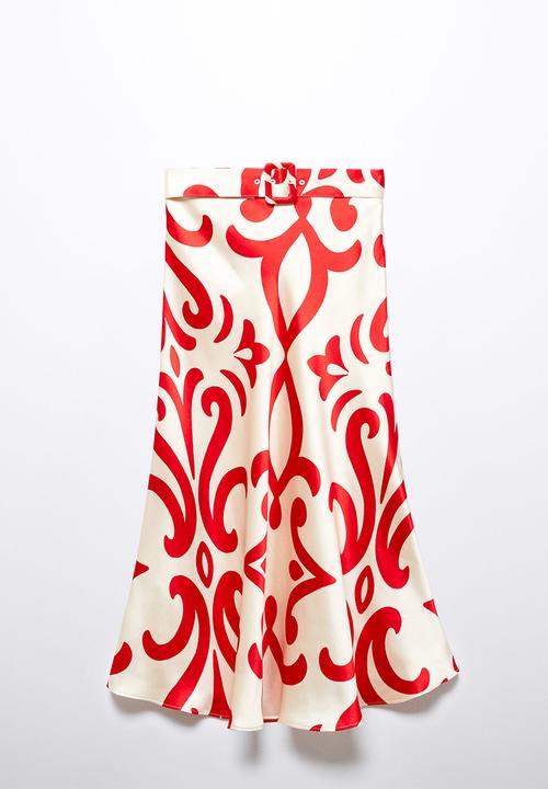 MANGO - Skirt shana - natural