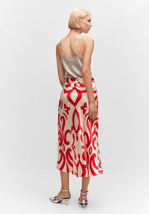 MANGO - Skirt shana - natural