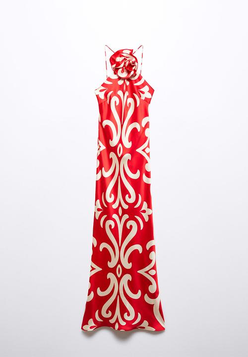 MANGO - Dress rosh - red