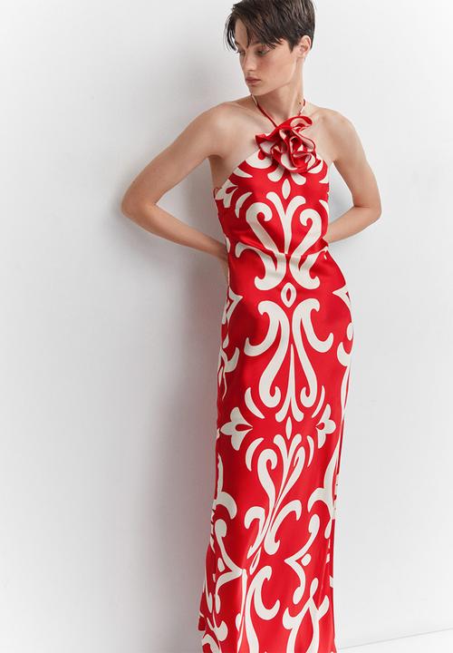 MANGO - Dress rosh - red