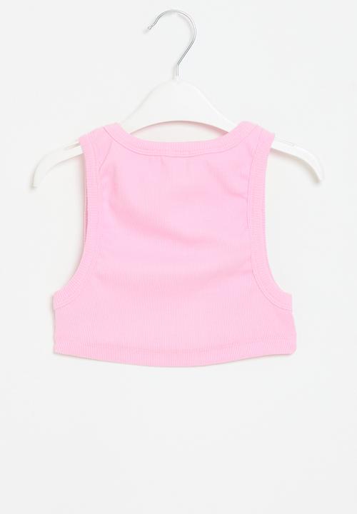 Rebel Republic - Ribbed tank - pink