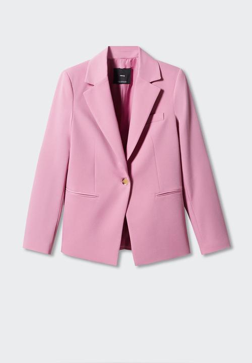 MANGO - Blazer boreal - pink